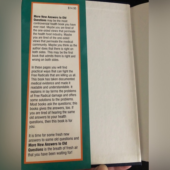 More NEW Answers to Old Questions, The Free Radical Story book - Picture 4 of 7